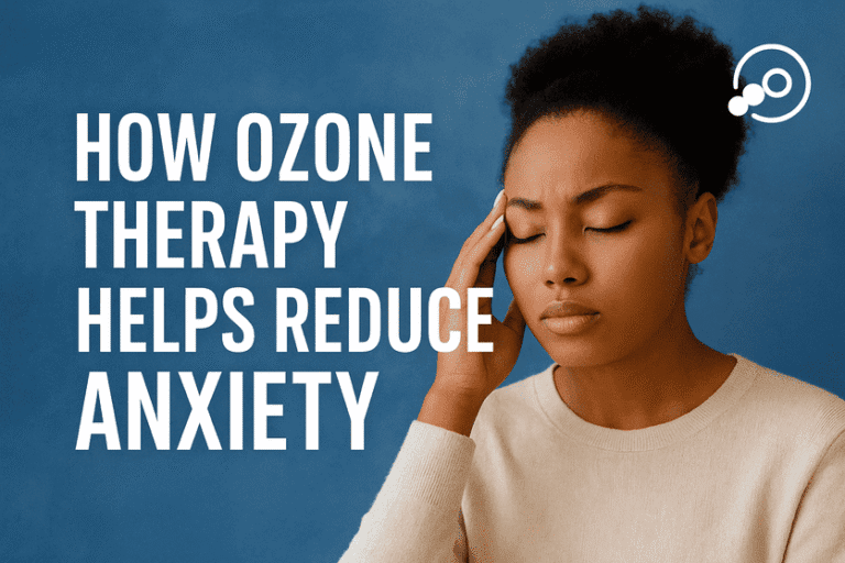 How Ozone Therapy Helps Reduce Anxiety: A Natural Path to Calmness Ozone therapy for anxiety relief, promoting calmness and mental well-being naturally.